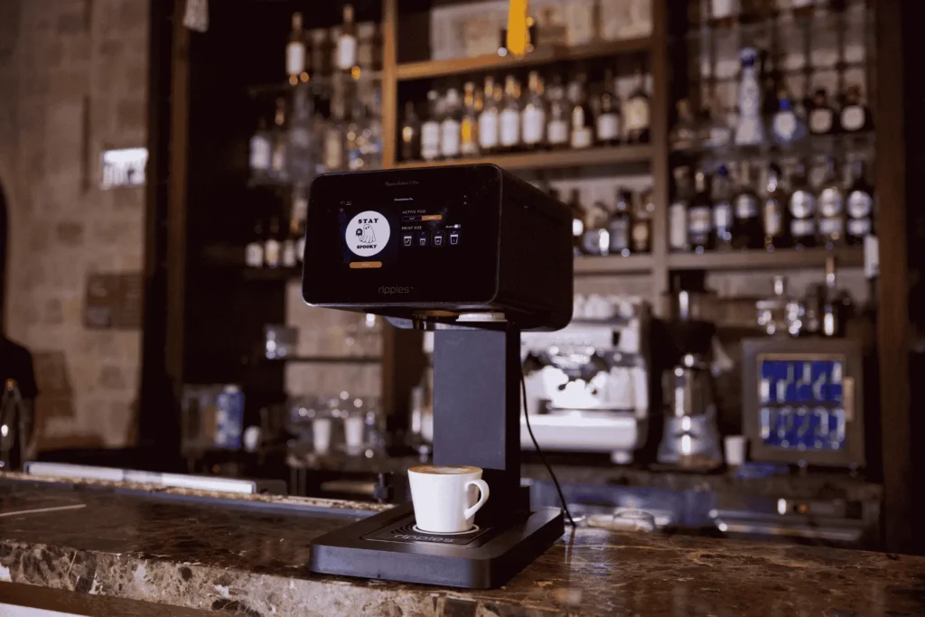 How can the Ripple Maker drink printer help my business?